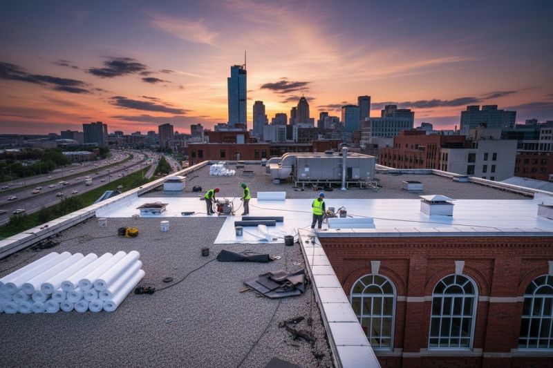 Flat Roof Installation